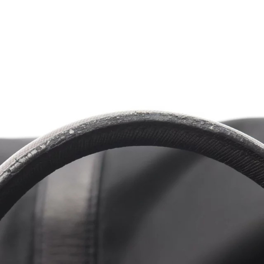 Prada VIAGGIO Leather Boston Bag Black - Picture 9 of 10